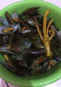 Kerang hijau rebus enak