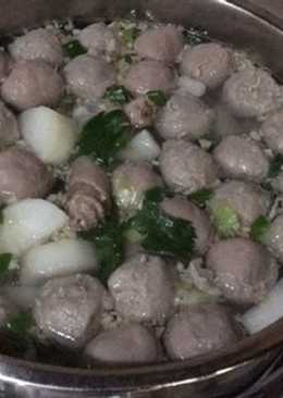 Baso sapi lobak putih