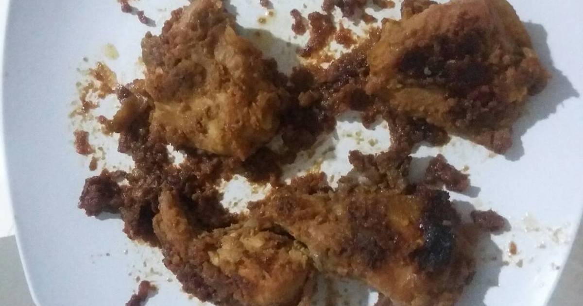 Resep Ayam Penyet Bumbu Kuning - Pewarna h