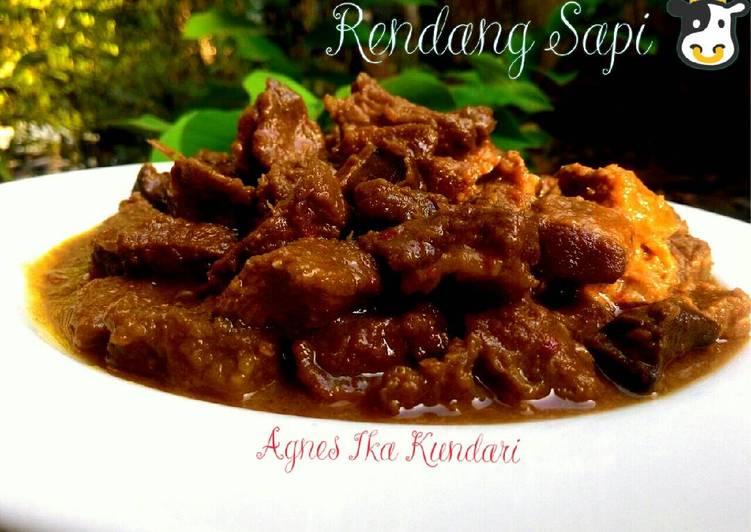 bahan dan cara membuat Rendang Sapi ?? #Kitaberbagi