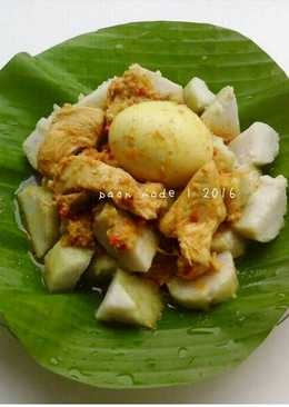 Lontong betutu ala paon made