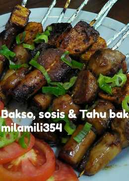 Bakso, sosis n Tahu bakar (recook)