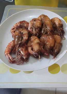 Udang Goreng Saus tiram