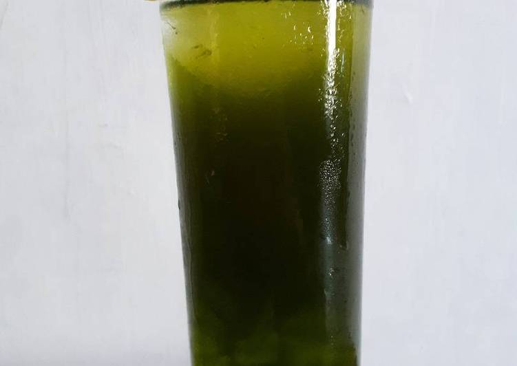 Resep Lime green tea jelly Karya Yoga Wahyu Pratiwi