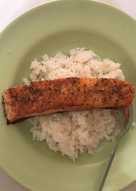 Simple Baked-teflon Salmon