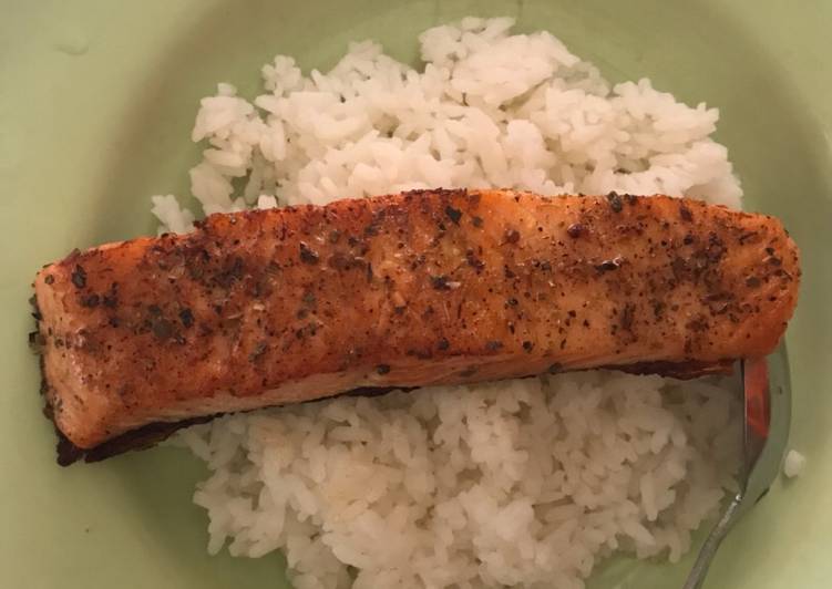 resep lengkap untuk Simple Baked-teflon Salmon