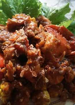 Kepiting Udang Saus Tiram