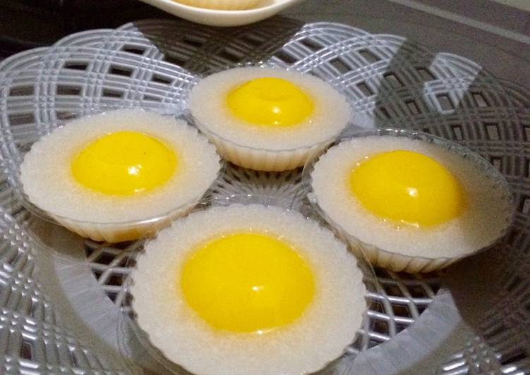 resep Puding telor ceplok