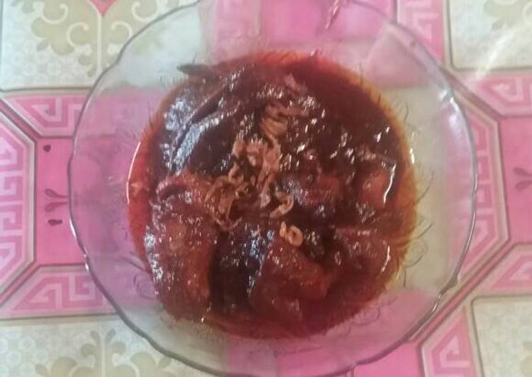 resep makanan Semur ati ayam ampela