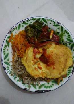 Bibimbab Indonesia (tanpa gochujang, gampang banget)