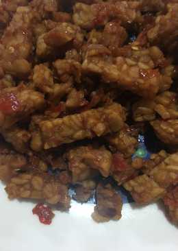 Orek tempe pedas