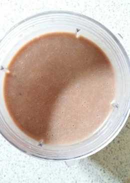 Milo banana frozen smoothie