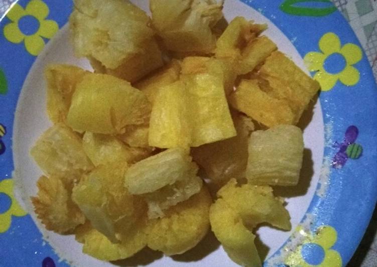 resep makanan Singkong keju kriuk diluar lembut didalam