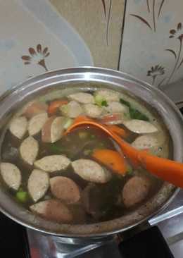 Sop Daging dan Sosis