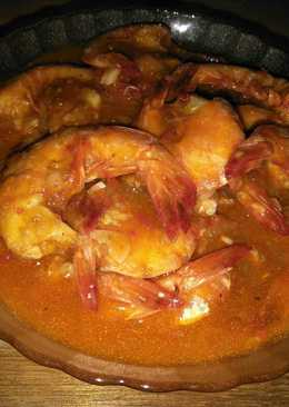 Udang pedas asam manis