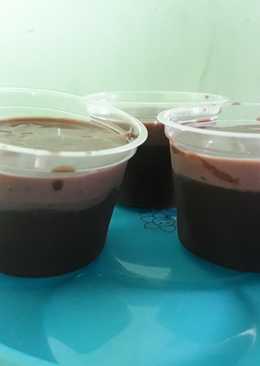 Pudding coklat fla coklat fine choco #BikinRamadhanBerkesan