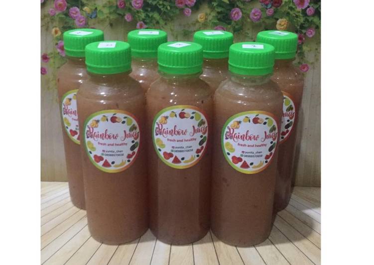 Resep Diet Juice Melon Red Radish Plum Apple - Yunita chandra