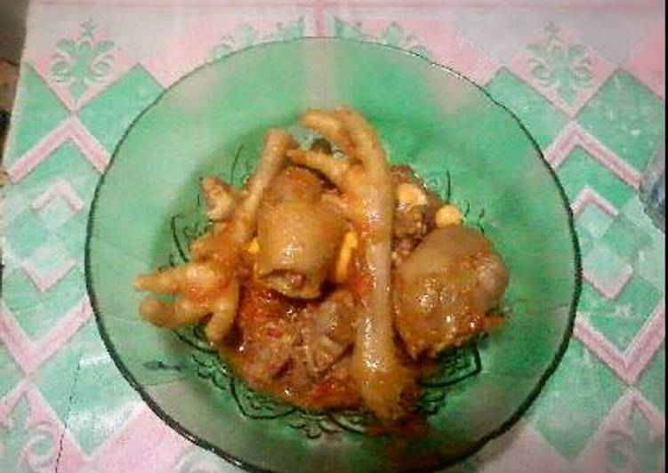 Resep Oseng2 ceker kepala rempelo ati ayam pedas Kiriman dari Festi
Retno