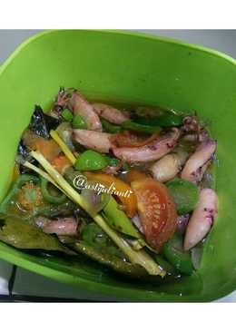 Tumis Ikan Cumi Asin