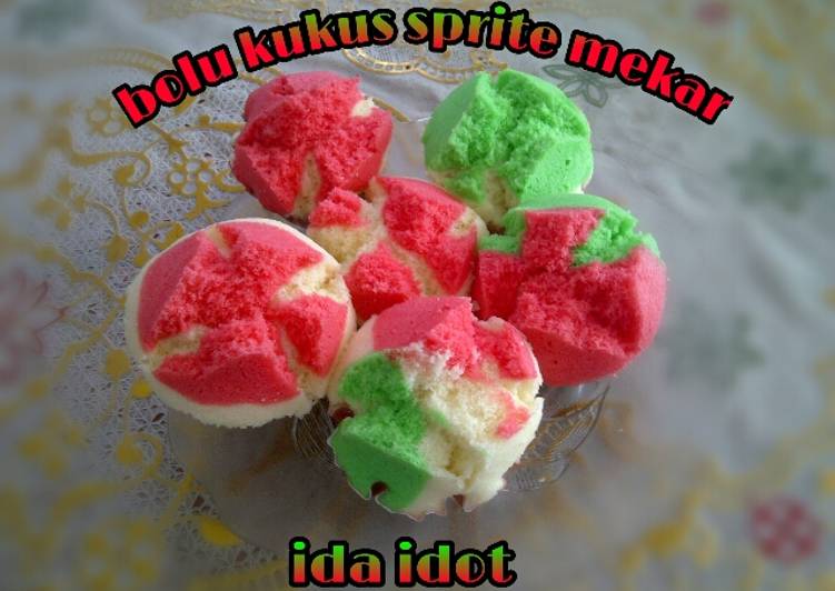 Resep Bolu Kukus Sprite Mekar Kiriman dari ida idot