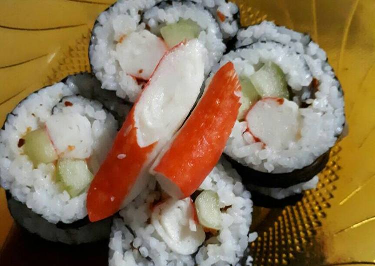 gambar untuk resep makanan Sushi sederhana