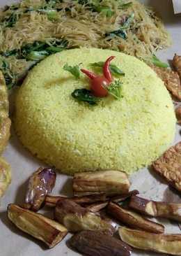 Nasi kuning rice cooker