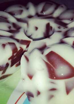 Puding Mozaik Coklat Susu Pemula