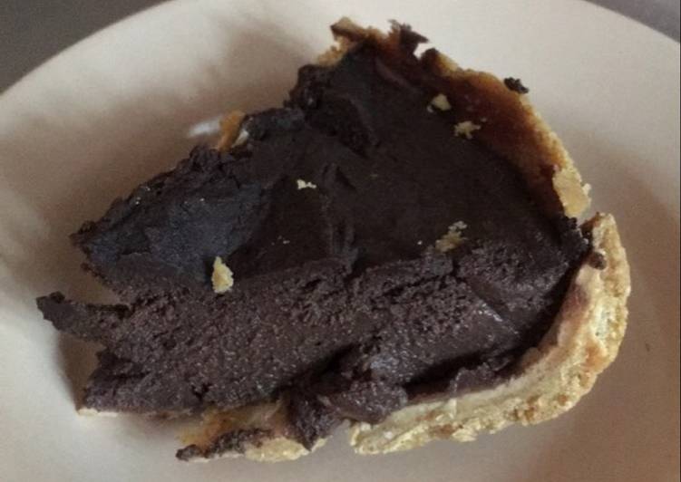 resep makanan Unbaked Choco Banana Pie