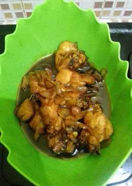 Ayam kecap saos tiram