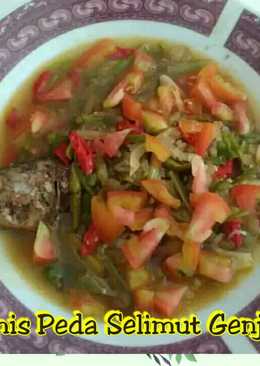 Tumis Peda Selimut Genjer