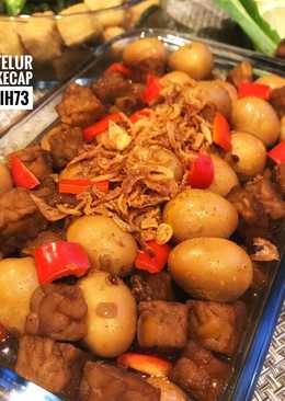 Tempe Telur Puyuh Kecap