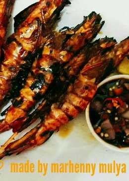 Udang Bakar Pedas Manis