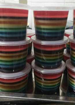 Puding Rainbow