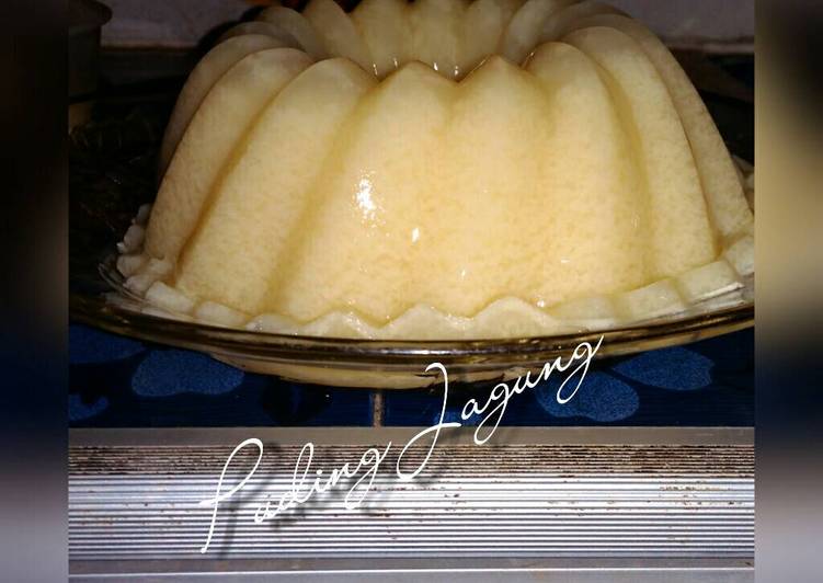 Resep Puding susu Jagung By Meyda Pratiwi