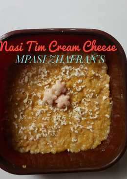 MPASI Nasi Tim Cream Cheese // 1 tahun