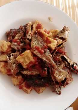 Ikan Laut Tahu Goreng Balado