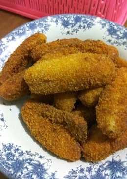 Pisang goreng tepung panir