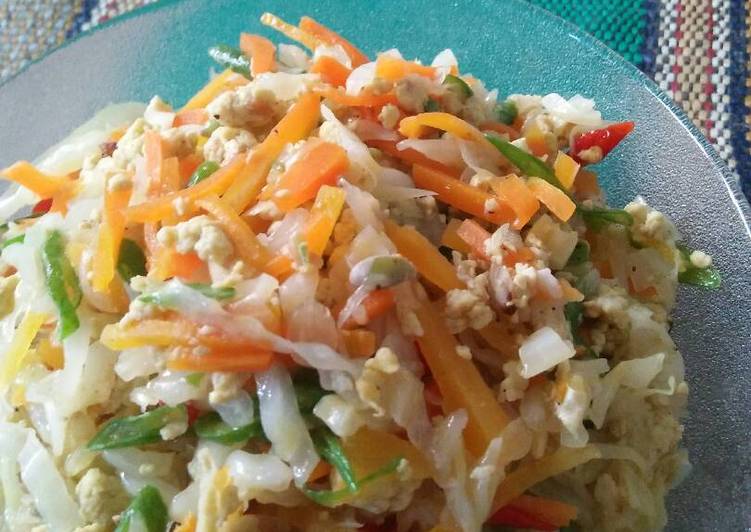 resep makanan Orak-Arik Telur Sayur