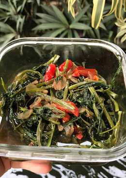 Tumis kangkung lezat tanpa penyedap #BikinRamadhanBerkesan