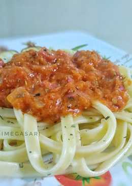 4. Fettuccine bolognese chiz #bikinramadanberkesan