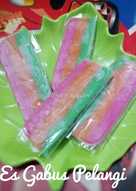 Es Gabus/Es Kue Pelangi