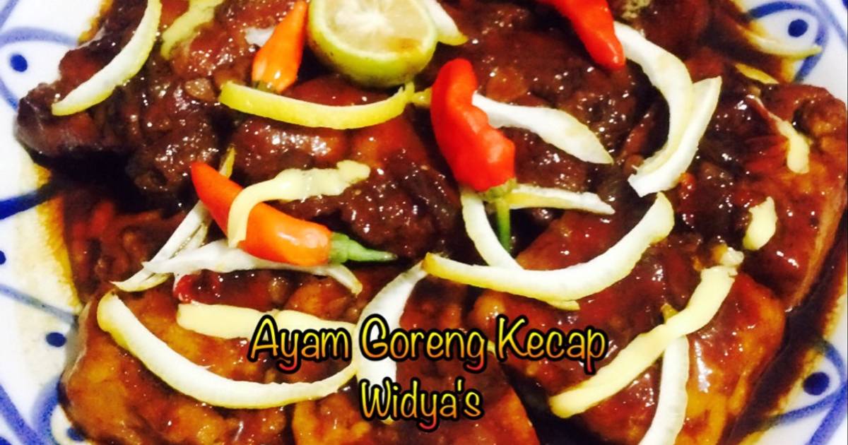 Resep Ayam Goreng Kecap Sedap Harum ala Widya Wulansari