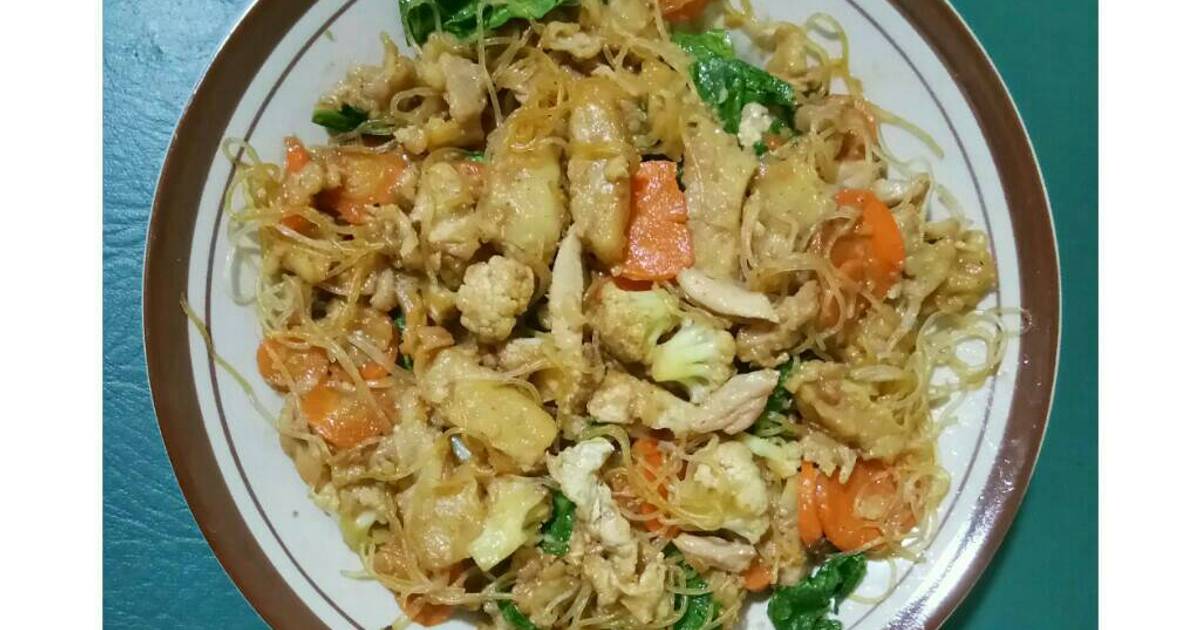 2 resep capcay  sayur dengan bakso  dan ayam capcay  goreng  