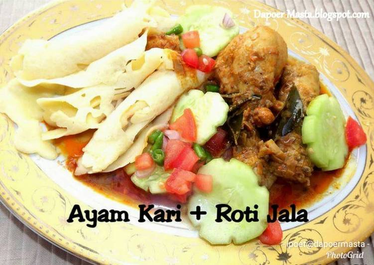 Resep Kari Ayam Dan Roti Jala Oleh Dapoer Masta - Resep 