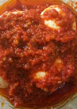 Telur sambal balado