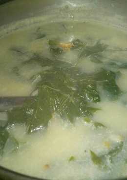 Sayur bobor daun kacang panjang