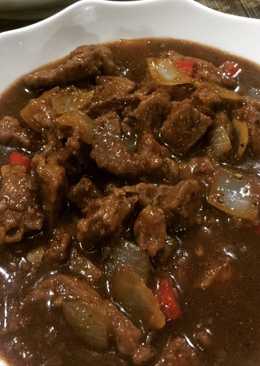 Daging sapi lada hitam