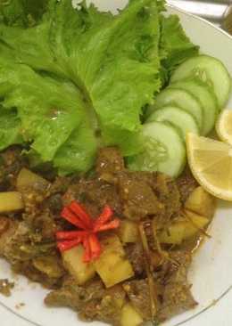Baked beef rica rica (Diet Mayo H+2)