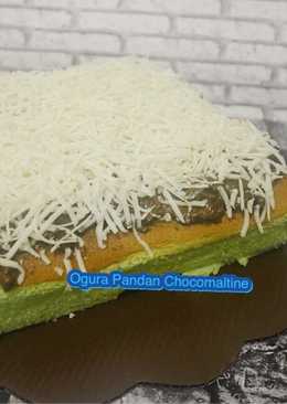 Ogura Pandan Chocomaltine Cheese