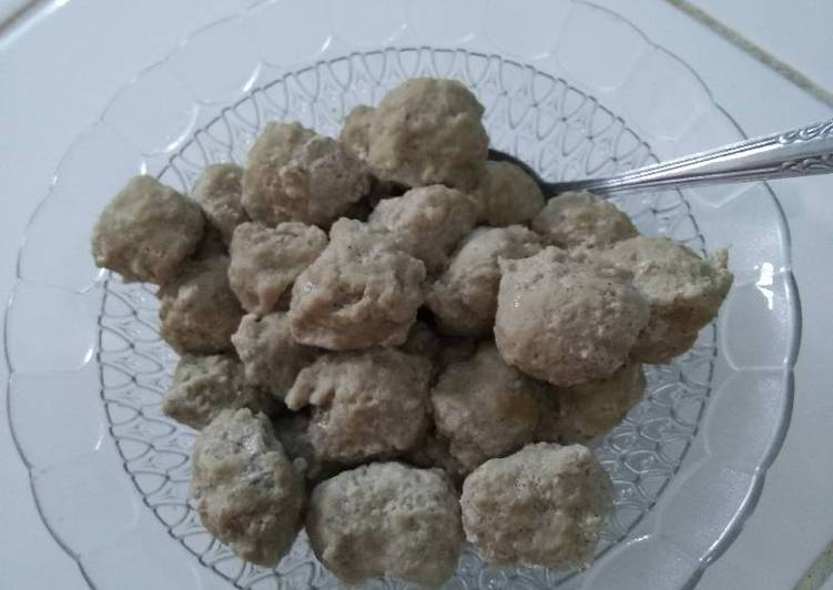 Resep Bakso sapi ala Nita Kiriman dari Nita Chan